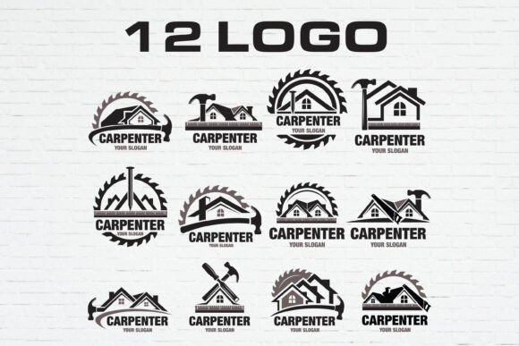 12 Carpenter Logo Bundle: A Designerβs Review of Graphics and Logos