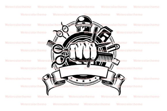 Barber Shop SVG Logo Review for Crafts and Graphics