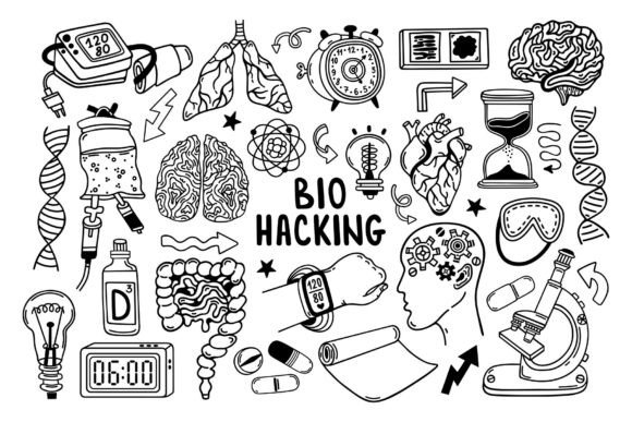Biohacking Illustrations for Real Craft Projects
