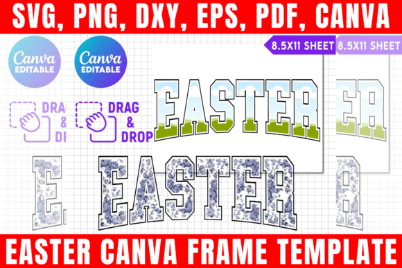 Easter Canva Frame Template Review