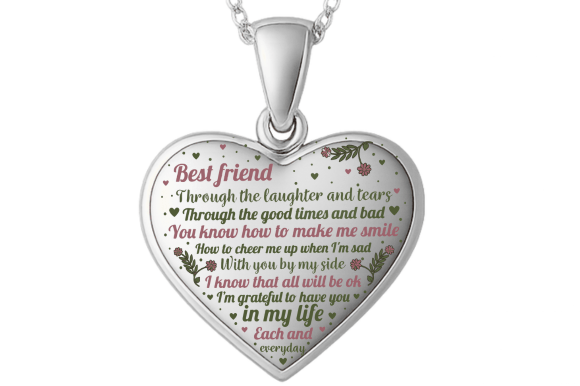 Friendship Heart Sign Best Friend Gift Graphics and Crafts
